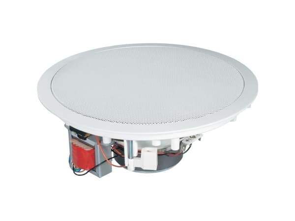 Renkforce CL-200RT ELA seinään asennettava kaiutin 120 W 100 V Valkoinen 1 kpl