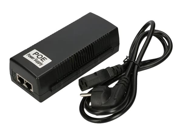 Extralink POE-48-48W - Strøminjektor - AC 100-240 V - 48 watt - utgangskontakter: 1