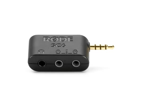 RØDE SC6, 3,5 mm, 3,5 mm, Hankjønn, Sort, Nettbrett