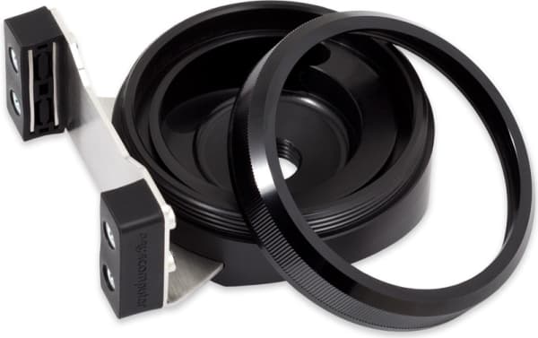 Aqua Computer 41123, Svart, Skyddsram, D5 pump, D5 NEXT, 72 mm, 72 mm, 34 mm