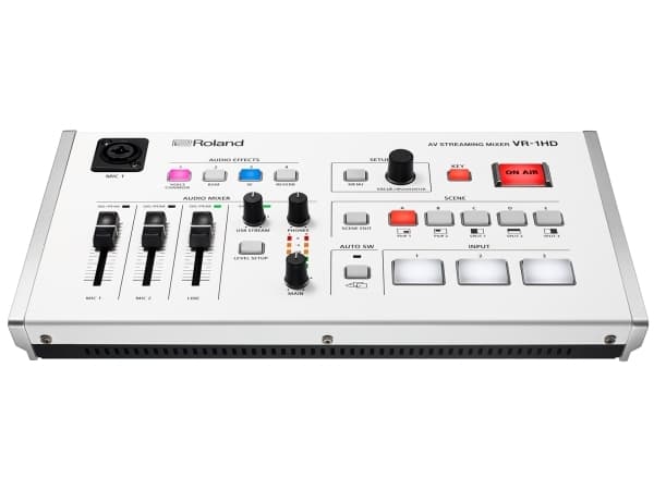 Roland VR-1HD, WUXGA, 640 x 480,800 x 600,1024 x 768,1280 x 1024,1280 x 720,1280 x 800,1366 x 768,1400 x 1050,1600 x..., 480i, 480p, 576i, 576p, 720p