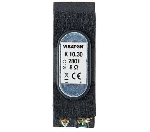 Visaton K 10.30, Full rekkevidde, 0,5 W, Rund, 1 W, 8 O, 750 - 20000 Hz
