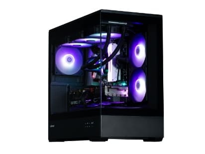 Zalman P30 Black mATX/Mid Tower, Panoramic TG, 3 ARGB fans