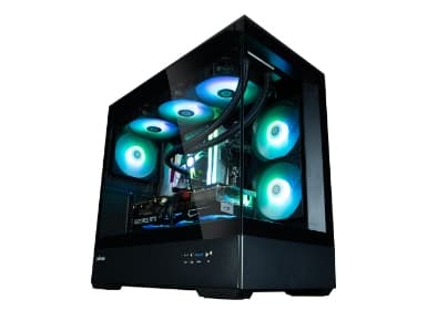 Zalman P30 Black mATX/Mid Tower, Panoramic TG, 3 ARGB fans