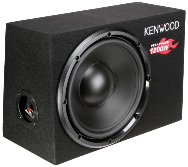 Kenwood KSC-W1200B - Subwoofer - 300 Watt - 11,81"