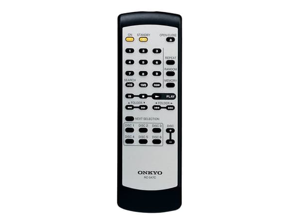 ONKYO DX-C390, 6,8 kg, Sort, HiFi CD-spiller