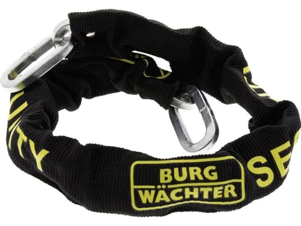 BURG-WÄCHTER SKM 6/ 90, Kjedelås, Sort, Herdet stål, 1,1 cm, 28 mm, 28 mm