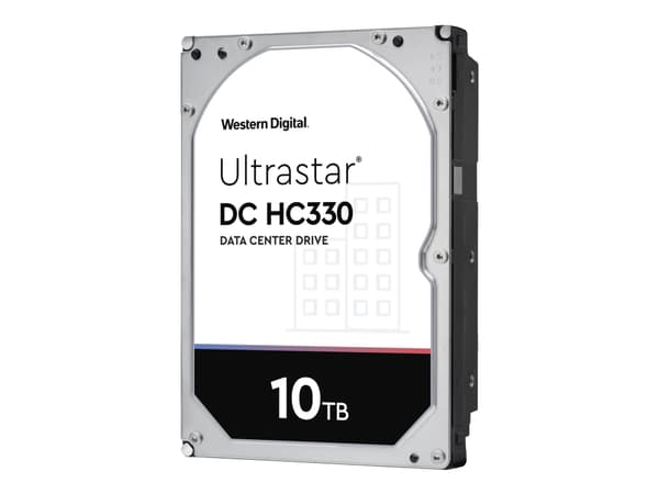 WD Ultrastar DC HC330 WUS721010AL5204 - Hårddisk - krypterad - 10 TB - intern - 3,5" - SAS 12Gb/s - 7200 rpm - buffert: 256 MB