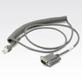 Miniatyrbilde 2 av 5: Zebra - Serielt kabel - DB-9 (hun) til RJ-45 (10-pins) (han) - 5 V - 2,74 m - snoet - for Symbol LS2208