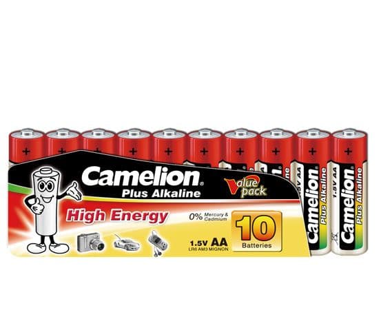 Camelion LR6-SP10, Engangsbatteri, AA, Alkalinsk, 1,5 V, 10 stykker, 2700 mAh