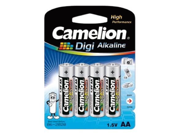 Camelion Digi Alkaline LR6-BP4 - Batteri 4 x AA-type - Alkalisk - 2800 mAh