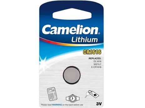 Camelion CR1616-BP1, Engangsbatteri, CR1616, Lithium, 3 V, 1 stykker, Knapp/mynt