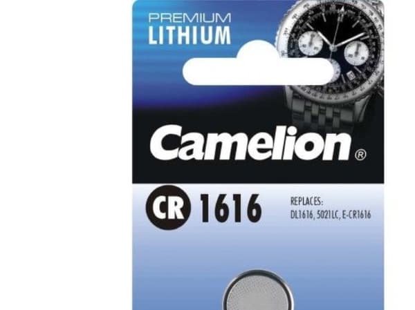 Camelion CR1616-BP1, Engangsbatteri, CR1616, Lithium, 3 V, 1 stykker, Knapp/mynt