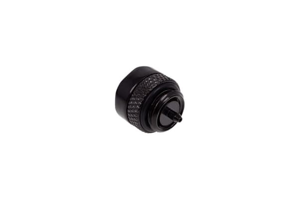 Alphacool 17361, Liitin, Messinki, Musta, 1/4", 1,7 cm, Nestemäinen
