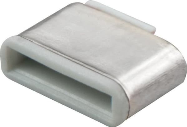 Lindy 40439, USB Type-C, vit, 10 st