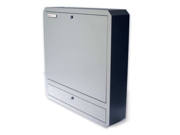 Techly ICRLIM01, Grå, Stål, 48,3 cm (19"), Kod, 596 mm, 127 mm