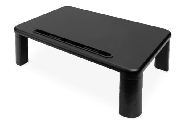 DIGITUS Ergonomic Monitor Riser - Ställ - för Bildskärm - svart