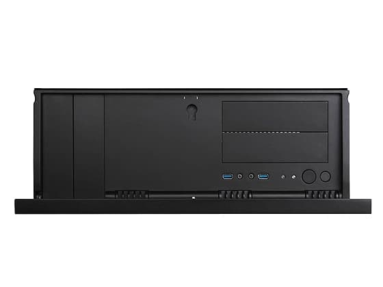 Silverstone Grandia GD07, HTPC, PC, Svart, ATX, EATX, micro ATX, SSI CEB, SSI EEB, Gjuten aluminium, Stål, Hem / Kontor