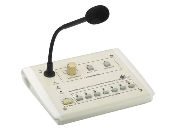 Monacor PA-6000RC ELA-bordmikrofoni