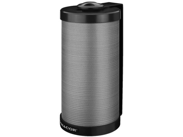 Monacor ESP-315/SW, 2-veis, 1.0 kanaler, Koblet med ledninger (ikke trådløs), 15 W, 75 - 20000 Hz, Sort, Sølv