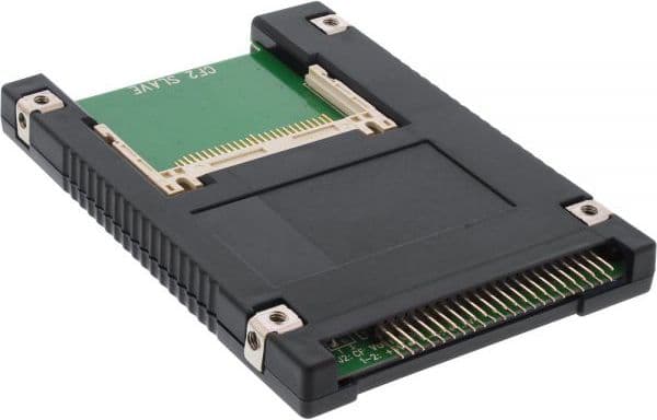 InLine 76621I, IDE, Tyyppi II, Beige, Musta, Vihreä, Windows 2000/XP/Vista, DOS, Mac, Linux, 6,35 cm (2.5")
