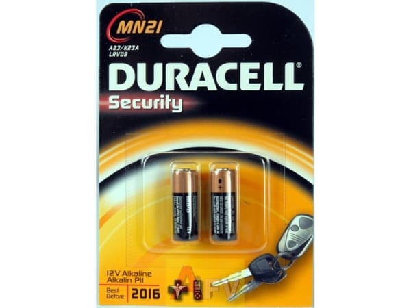 Duracell Security MN21 - Batteri 2 x 3LR50 - alkaliskt - 33 mAh