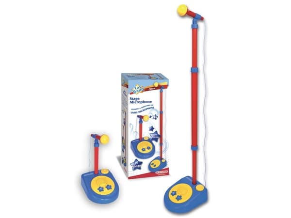 Bontempi Stage Microphone, Lelumikrofoni, 3 vuosi/vuosia, AA, 410 g, Sininen, Punainen, Keltainen