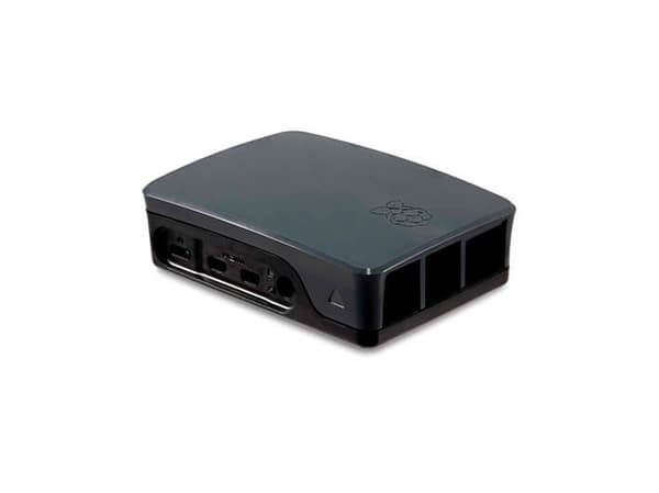 Raspberry Pi - Boks - ABS-plast - svart/grå