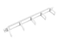 Miniatyrbilde 1 av 4: Lanberg Type B - Rackkabelstyringspanel - RAL 7035, grå - 1U - 19"