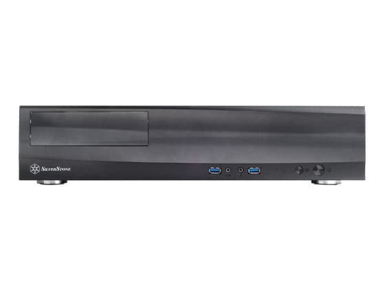SilverStone MILO ML03 - Tower - micro ATX - ingen strømforsyning (ATX / PS/2) - svart - USB/lyd