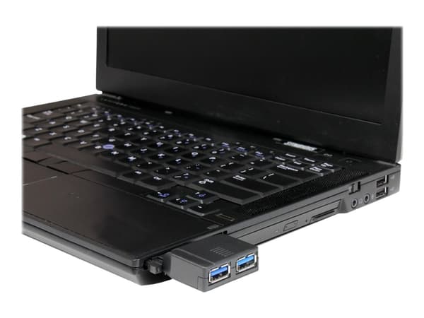 StarTech.com 2-ports USB 3.0 ExpressCard med UASP-støtte - USB 3.0 grensesnittkort for bærbar datamaskin - USB 3.0 A (kvinne)