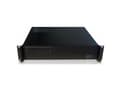Miniatyrbilde 1 av 5: Techly I-CASE IPC-240L, Stativ, Server, Sort, Micro ATX, Mini-ITX, Metall, 2U