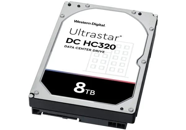 WD Ultrastar DC HC320 HUS728T8TALE6L4 - Harddisk - 8 TB - intern - 3,5" - SATA 6 Gb/s - 7200 rpm - buffer: 256 MB
