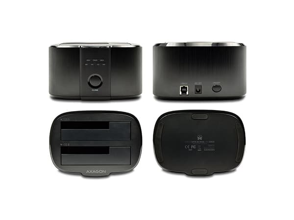 Axagon ADSA-ST, kiintolevy, SSD, SATA, Serial ATA II, Serial ATA III, 2.5,3.5", USB 3.2 Gen 1 (3.1 Gen 1) Type-B, 5 Gbit/sek., lajittelu