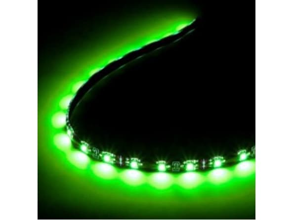 Lamptron FlexLight Pro, Universell belysningslist, Svart, Grå, Röd, Vit, Gul, Grön, 24 lampor, LED
