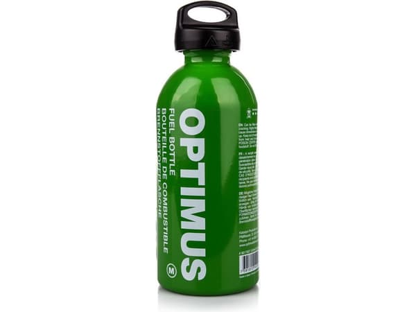 Optimus 8017607, Bränsleflaska, Gjuten aluminium, Grön, 0,6 l, 159 g, 7,3 cm