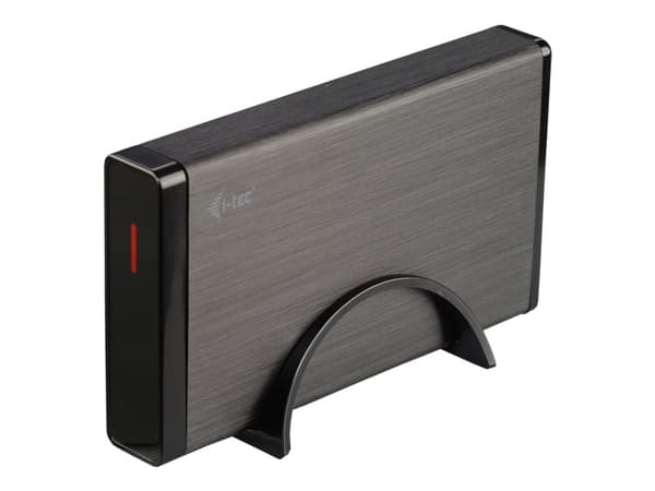 i-Tec MySafe Advance - Förvaringslåda - 3.5" - SATA 6Gb/s - USB 3.0 - svart