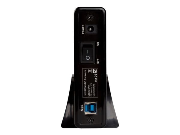 i-Tec MySafe Advance - Förvaringslåda - 3.5" - SATA 6Gb/s - USB 3.0 - svart