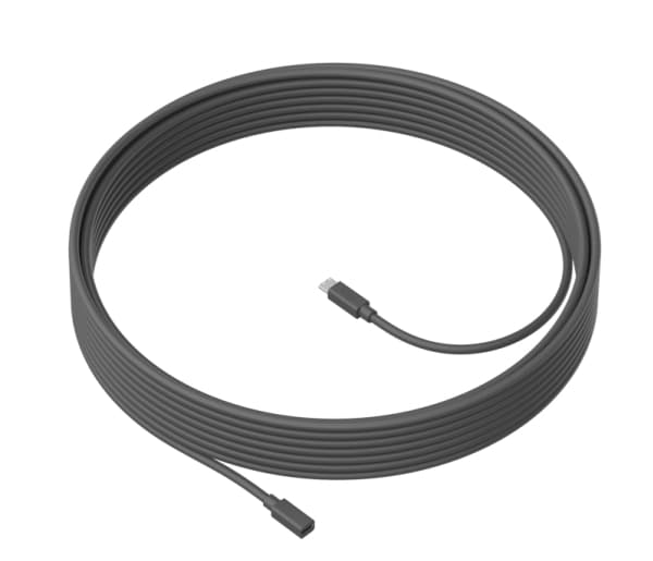 Logitech MeetUp - Mikrofonforlengelseskabel - 10 m - for Logitech EXPANSION MIC FOR MEETUP