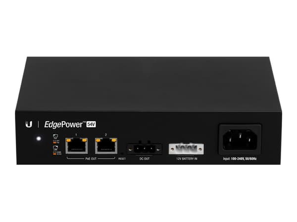 Ubiquiti Networks EdgePower EP-54V-72W - Strømforsyning - AC 100-240 V - 72 watt - Ethernet 10/100