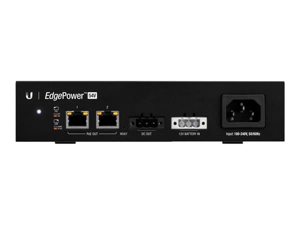 Ubiquiti Networks EdgePower EP-54V-72W - Strømforsyning - AC 100-240 V - 72 watt - Ethernet 10/100