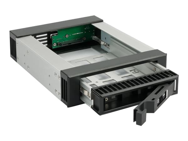 FANTEC BP-T3525 - Bevegelig lagerrack - 2,5" / 3,5" delt - SATA 6Gb/s / SAS 6Gb/s - SAS 6Gb/s, SATA 6Gb/s - svart