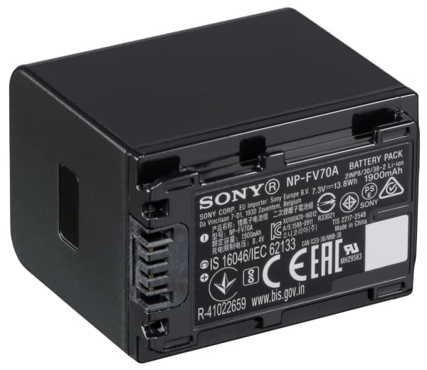 Sony NP-FV70A - Batteri - Li-Ion - 1900 mAh - 13.8 Wh