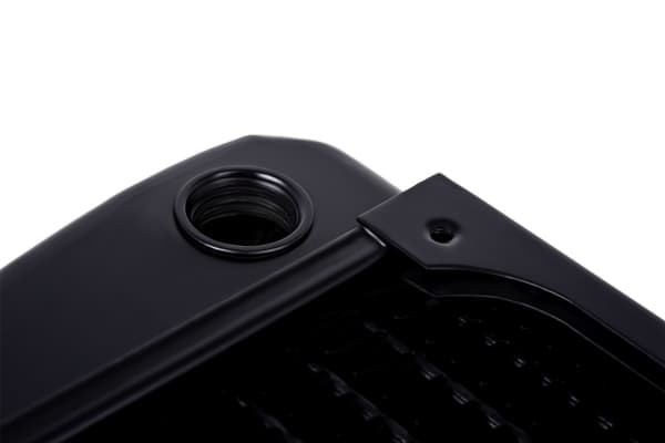 Alphacool 14244, Jäähdytin, Messinki, Terästä, Musta, 144 mm, 195 mm, 45 mm