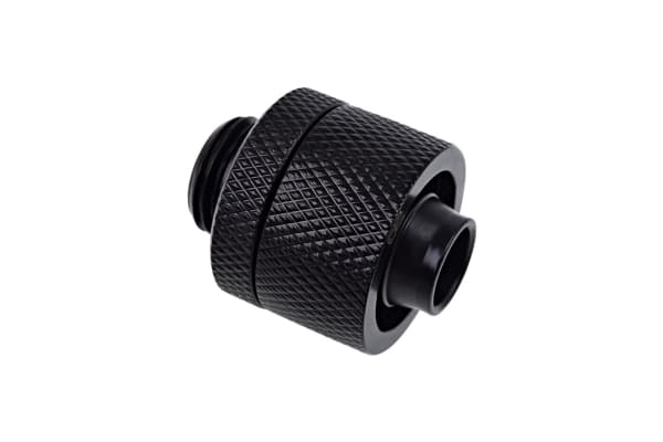 Alphacool Eiszapfen 16/10mm puristusliitin G1/4 - Jäähdytysjärjestelmän liitos - syvämusta (6 kpl)