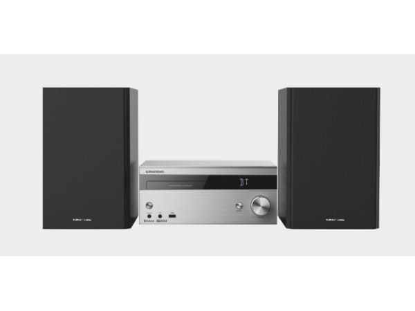 Grundig CMS 4000 BT DAB+ Hemmaljud mikrosystem 100 W Svart, Silver