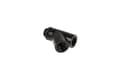 Miniatyrbild 1 av 5: Alphacool 17401, mässing, Svart, 1/4", 45°, 18 mm, 44 mm