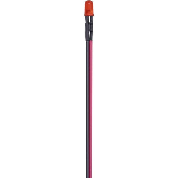 TRU COMPONENTS T1810O085 LED sortiment Röd Rund 3 mm 600 mcd 30 ° 25 st