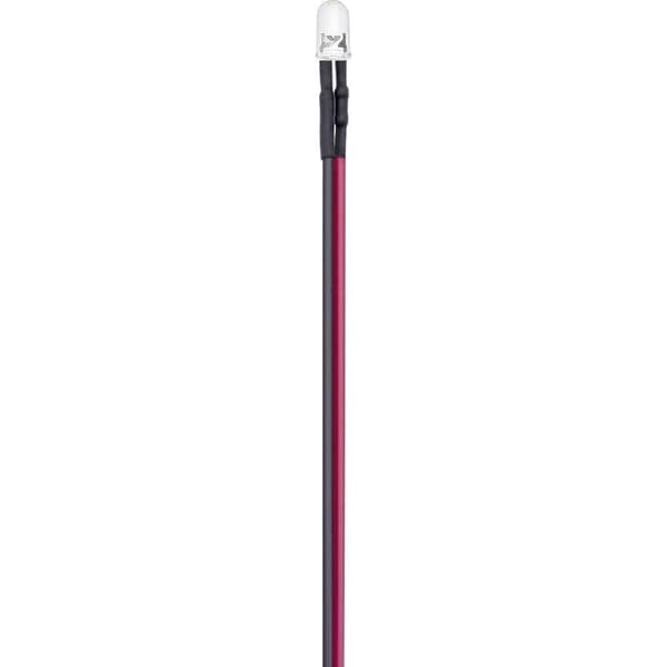 TRU COMPONENTS T1810O089 LED sortiment Varmvit Rund 3 mm 9000 mcd 25 ° 25 st