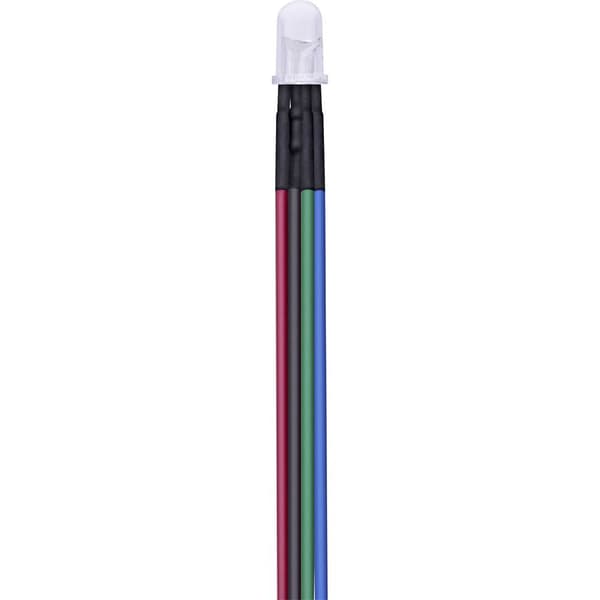 TRU COMPONENTS T1810O103 LED sortiment RGB Rund 3 mm 1000 mcd, 4000 mcd, 2000 mcd 30 ° 25 st